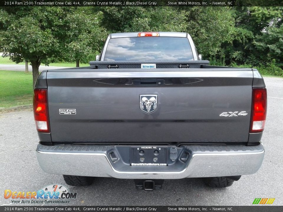 2014 Ram 2500 Tradesman Crew Cab 4x4 Granite Crystal Metallic / Black/Diesel Gray Photo #7