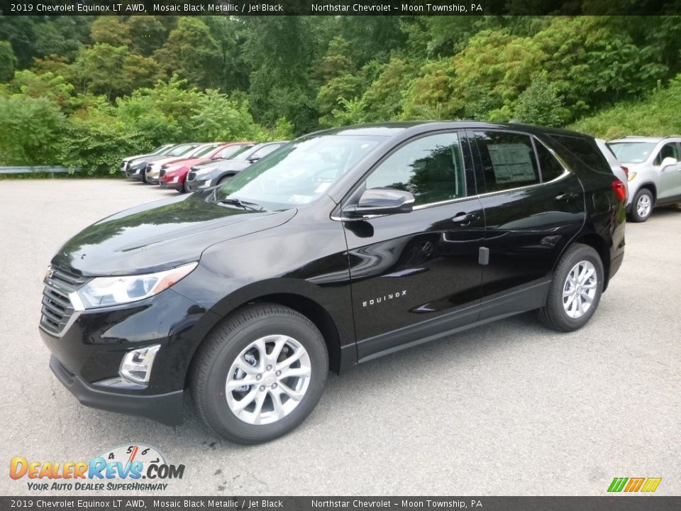 2019 Chevrolet Equinox LT AWD Mosaic Black Metallic / Jet Black Photo #1