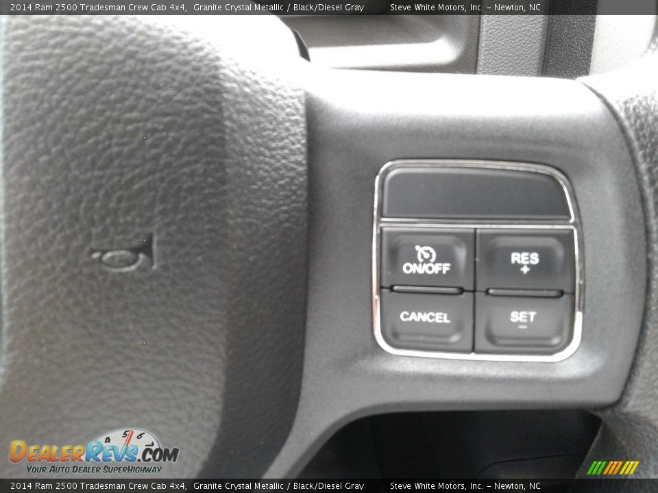 2014 Ram 2500 Tradesman Crew Cab 4x4 Granite Crystal Metallic / Black/Diesel Gray Photo #17