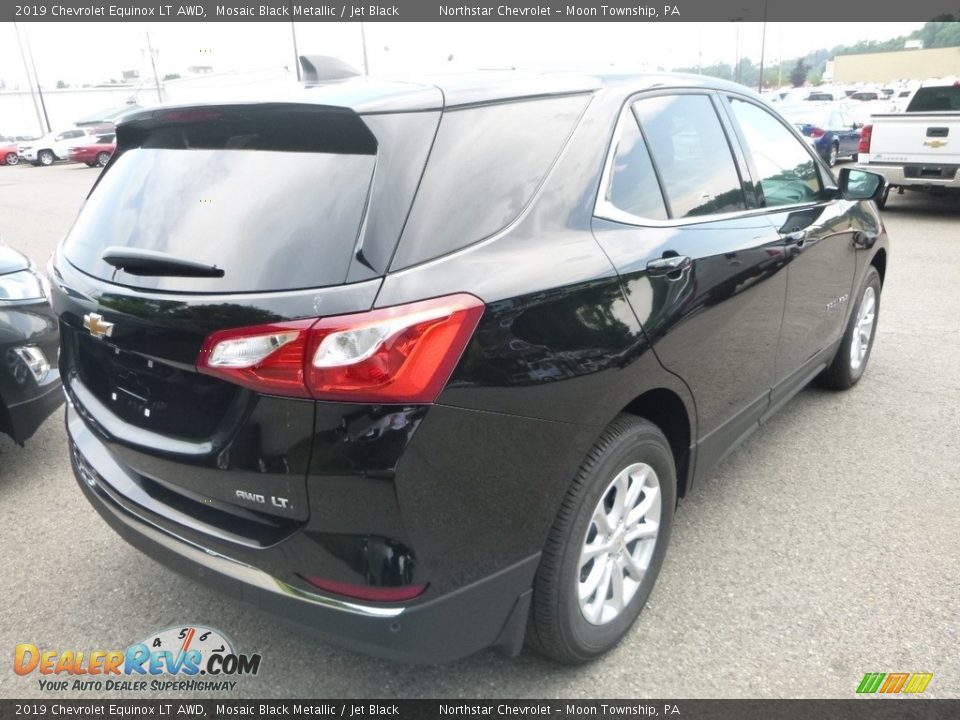 2019 Chevrolet Equinox LT AWD Mosaic Black Metallic / Jet Black Photo #5