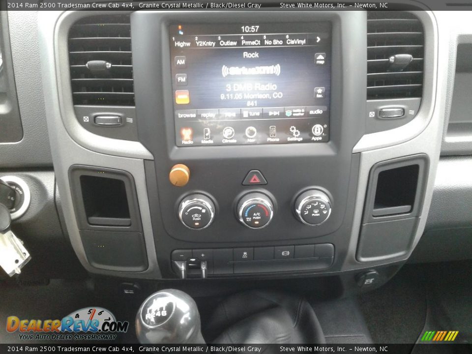 2014 Ram 2500 Tradesman Crew Cab 4x4 Granite Crystal Metallic / Black/Diesel Gray Photo #19
