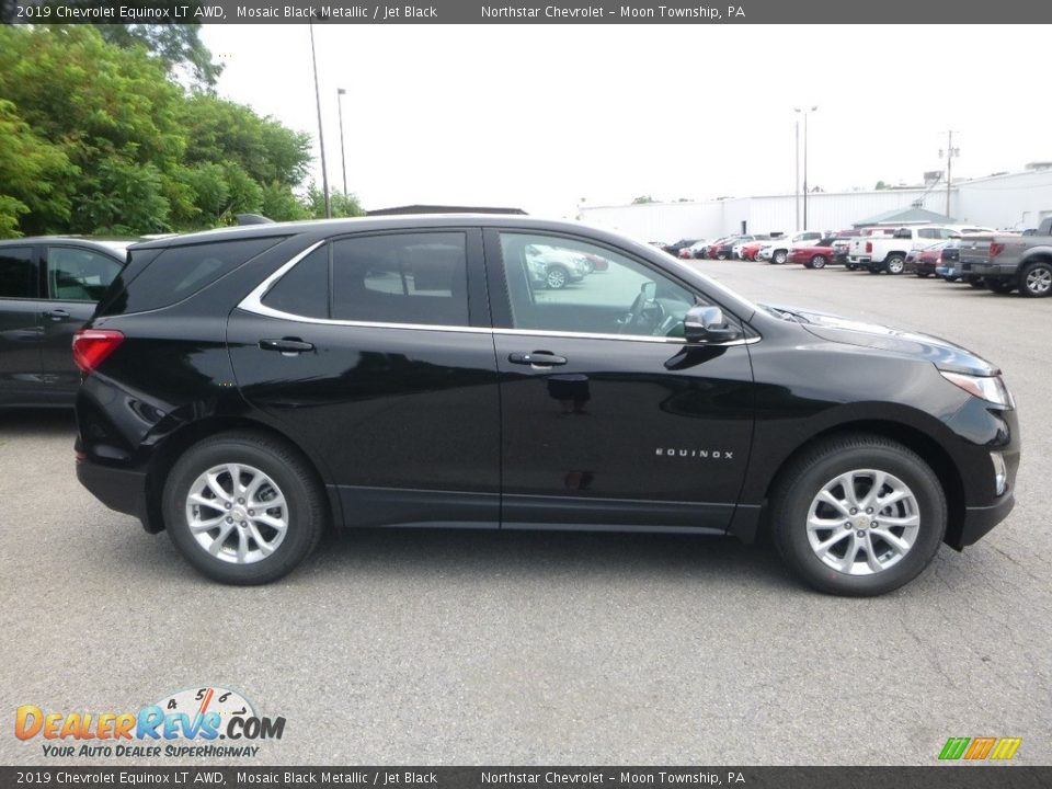 2019 Chevrolet Equinox LT AWD Mosaic Black Metallic / Jet Black Photo #6