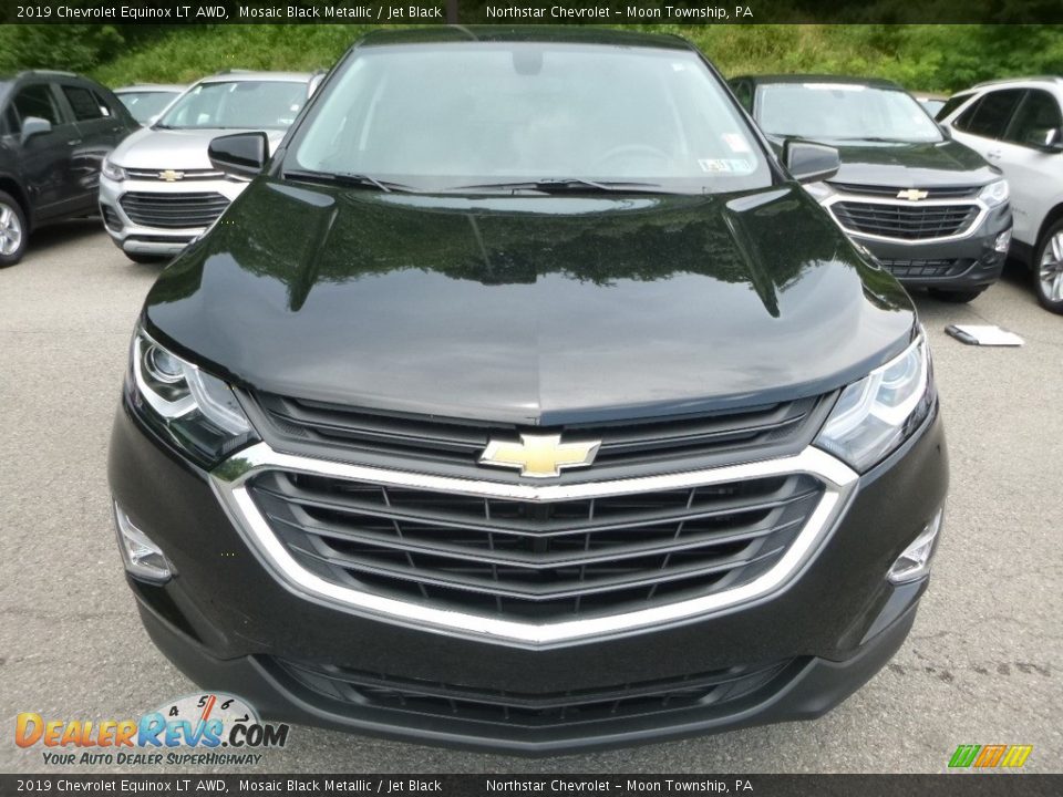 2019 Chevrolet Equinox LT AWD Mosaic Black Metallic / Jet Black Photo #8