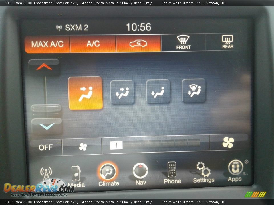 2014 Ram 2500 Tradesman Crew Cab 4x4 Granite Crystal Metallic / Black/Diesel Gray Photo #22