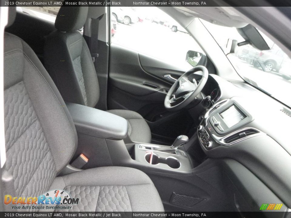 2019 Chevrolet Equinox LT AWD Mosaic Black Metallic / Jet Black Photo #10
