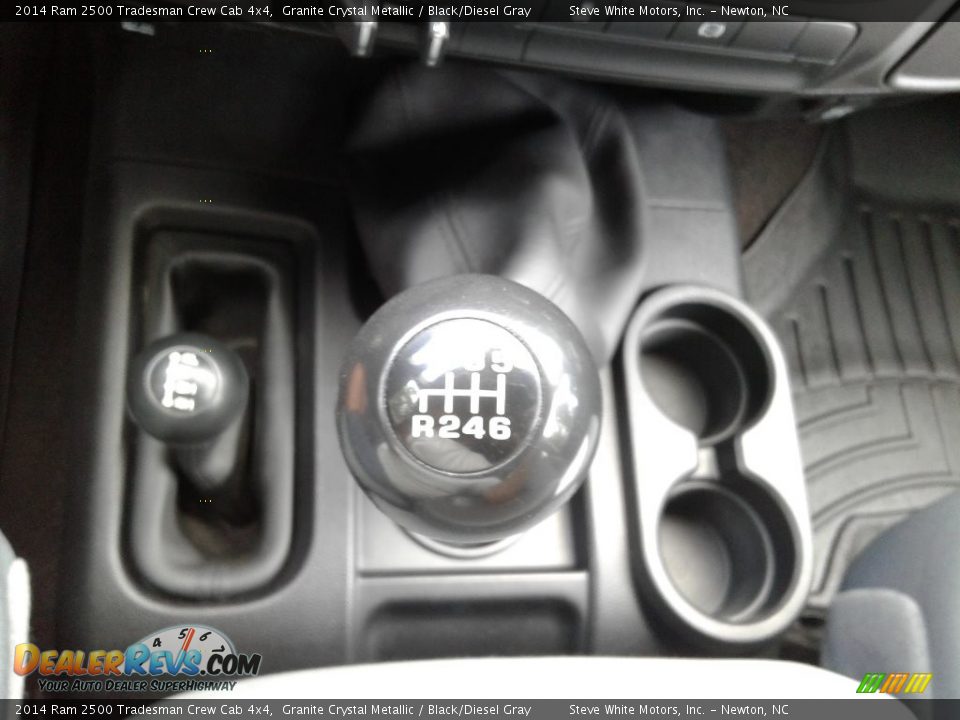 2014 Ram 2500 Tradesman Crew Cab 4x4 Granite Crystal Metallic / Black/Diesel Gray Photo #24