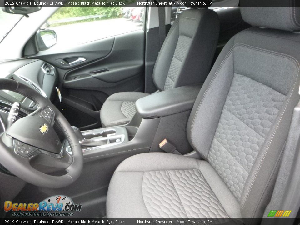 2019 Chevrolet Equinox LT AWD Mosaic Black Metallic / Jet Black Photo #14