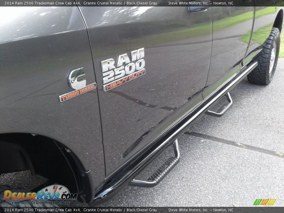 2014 Ram 2500 Tradesman Crew Cab 4x4 Granite Crystal Metallic / Black/Diesel Gray Photo #28
