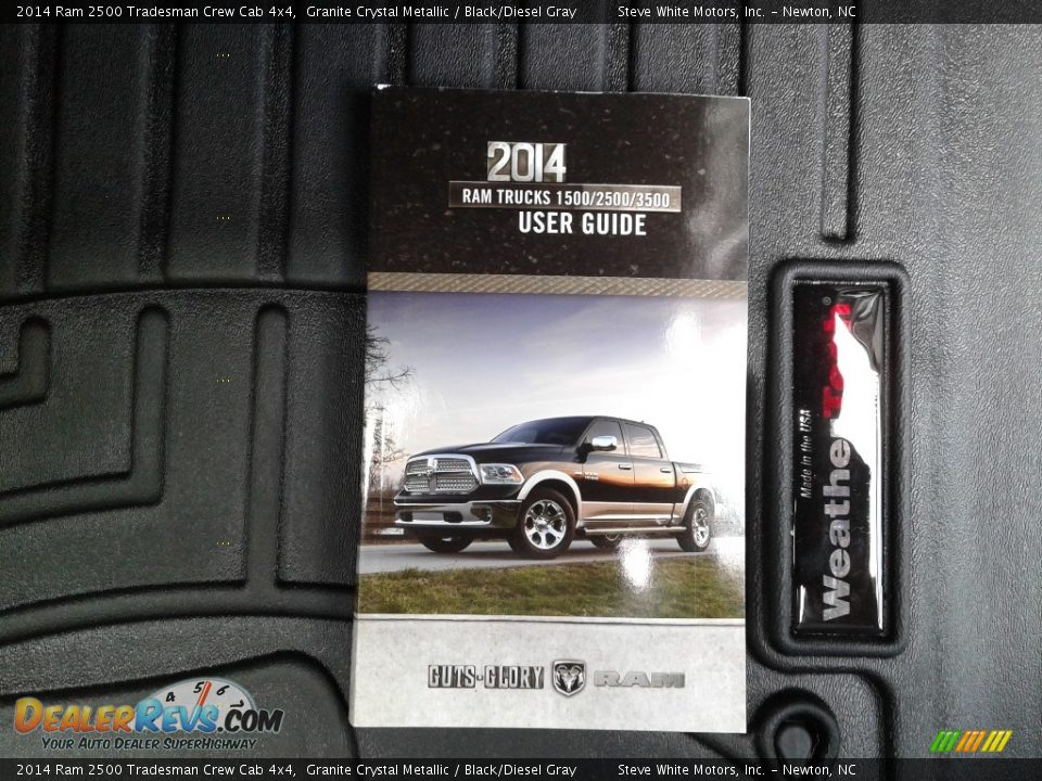 2014 Ram 2500 Tradesman Crew Cab 4x4 Granite Crystal Metallic / Black/Diesel Gray Photo #31