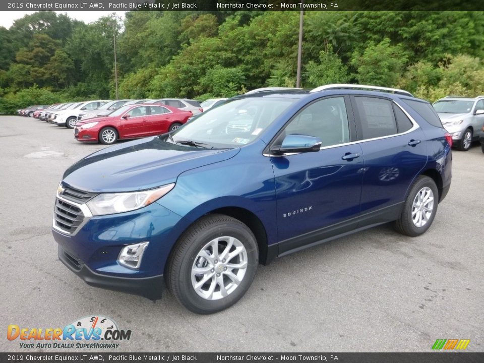 2019 Chevrolet Equinox LT AWD Pacific Blue Metallic / Jet Black Photo #1