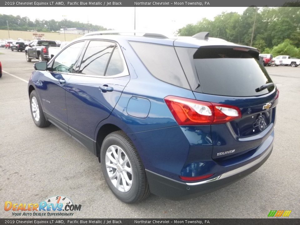 2019 Chevrolet Equinox LT AWD Pacific Blue Metallic / Jet Black Photo #3