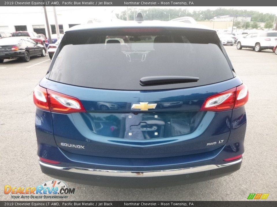 2019 Chevrolet Equinox LT AWD Pacific Blue Metallic / Jet Black Photo #4