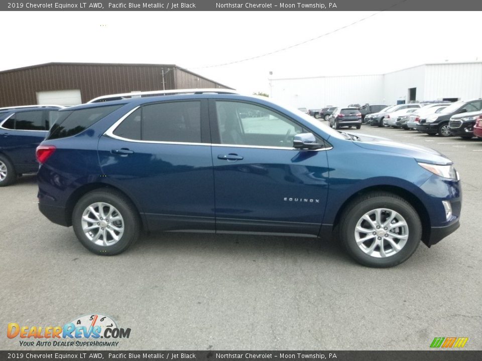 2019 Chevrolet Equinox LT AWD Pacific Blue Metallic / Jet Black Photo #6