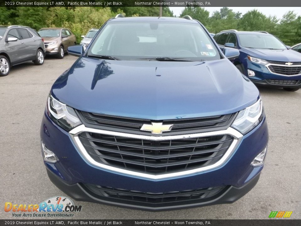 2019 Chevrolet Equinox LT AWD Pacific Blue Metallic / Jet Black Photo #8