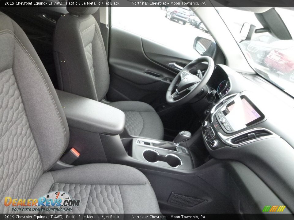 2019 Chevrolet Equinox LT AWD Pacific Blue Metallic / Jet Black Photo #10