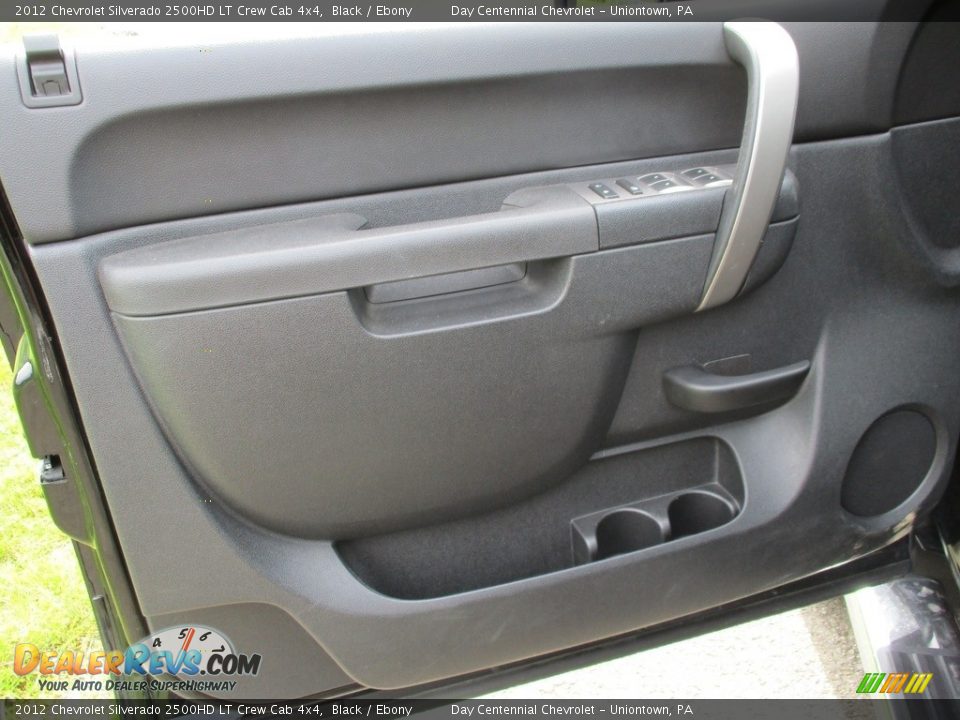2012 Chevrolet Silverado 2500HD LT Crew Cab 4x4 Black / Ebony Photo #19