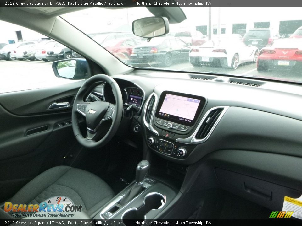 2019 Chevrolet Equinox LT AWD Pacific Blue Metallic / Jet Black Photo #11