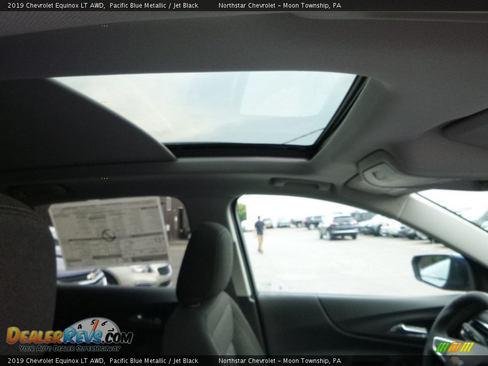 2019 Chevrolet Equinox LT AWD Pacific Blue Metallic / Jet Black Photo #12