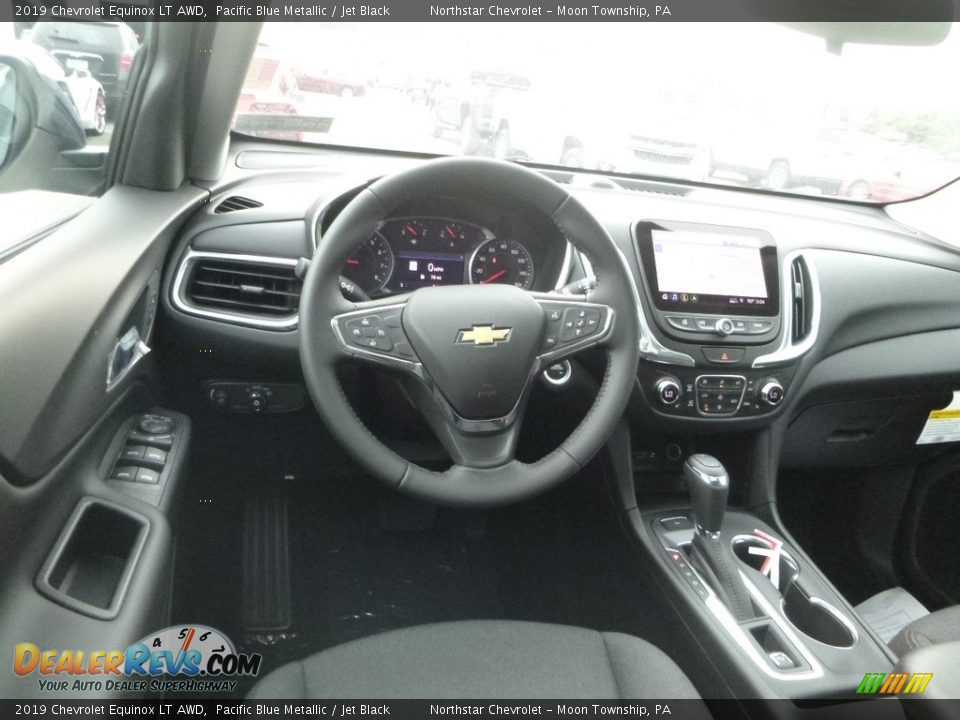 2019 Chevrolet Equinox LT AWD Pacific Blue Metallic / Jet Black Photo #14
