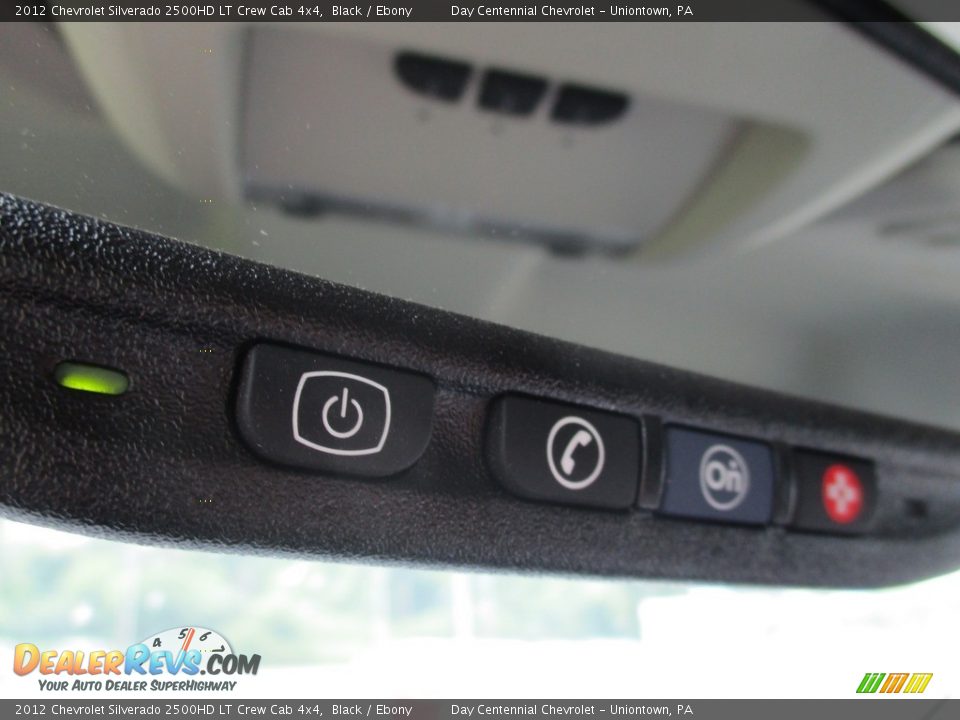 2012 Chevrolet Silverado 2500HD LT Crew Cab 4x4 Black / Ebony Photo #24