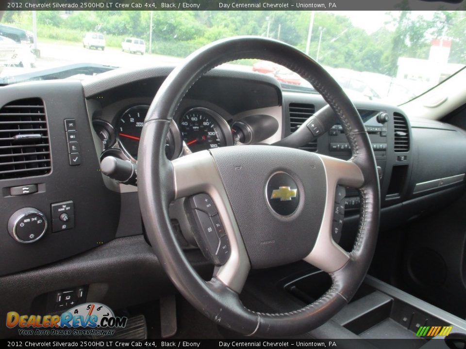 2012 Chevrolet Silverado 2500HD LT Crew Cab 4x4 Black / Ebony Photo #31