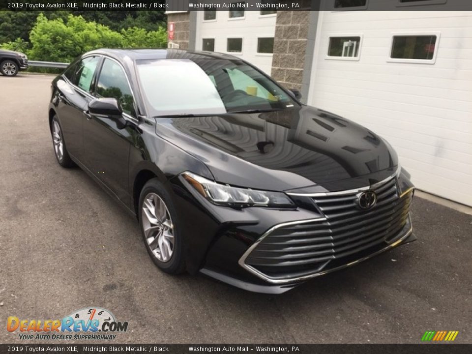 2019 Toyota Avalon XLE Midnight Black Metallic / Black Photo #1