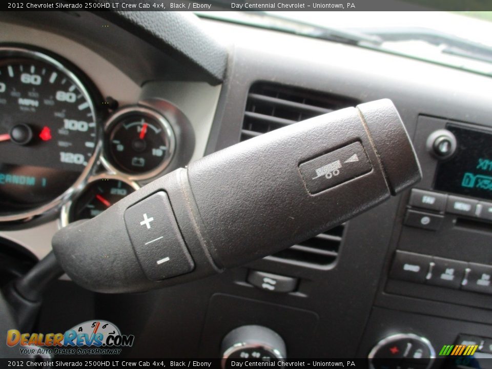 2012 Chevrolet Silverado 2500HD LT Crew Cab 4x4 Black / Ebony Photo #36