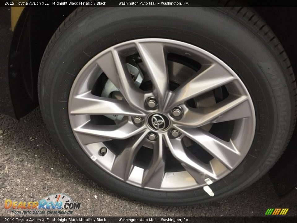 2019 Toyota Avalon XLE Midnight Black Metallic / Black Photo #7