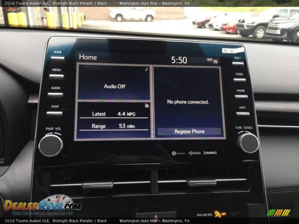 2019 Toyota Avalon XLE Midnight Black Metallic / Black Photo #13