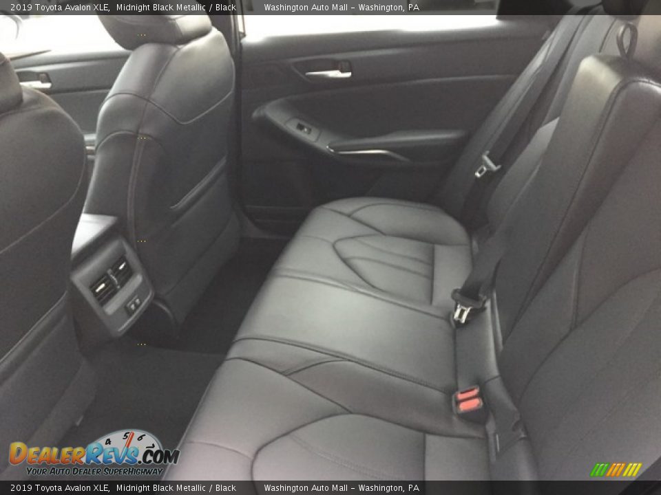 2019 Toyota Avalon XLE Midnight Black Metallic / Black Photo #19