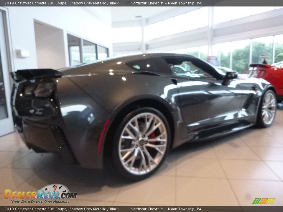 2019 Chevrolet Corvette Z06 Coupe Shadow Gray Metallic / Black Photo #6