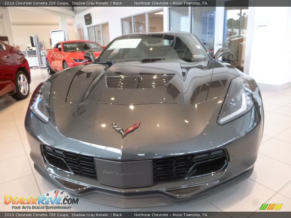 2019 Chevrolet Corvette Z06 Coupe Shadow Gray Metallic / Black Photo #9