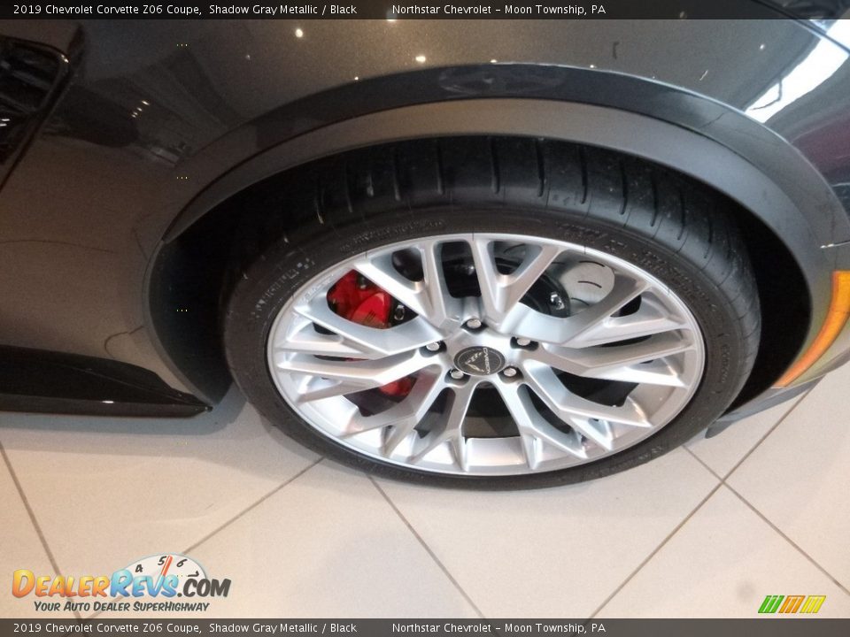 2019 Chevrolet Corvette Z06 Coupe Shadow Gray Metallic / Black Photo #10
