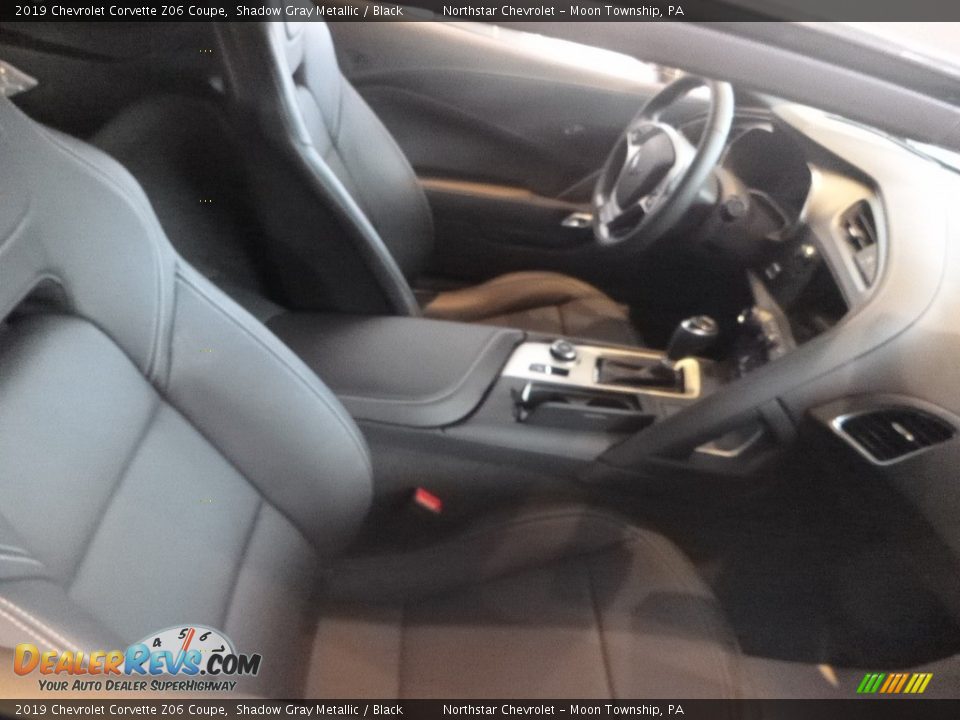 2019 Chevrolet Corvette Z06 Coupe Shadow Gray Metallic / Black Photo #11