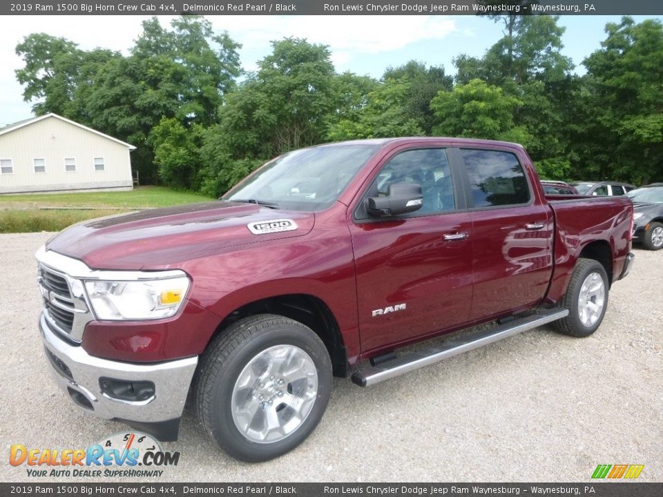 2019 Ram 1500 Big Horn Crew Cab 4x4 Delmonico Red Pearl / Black Photo #1