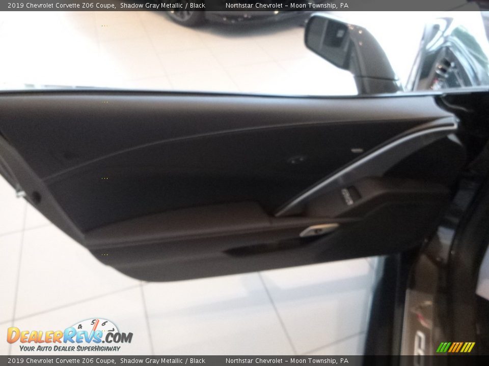 2019 Chevrolet Corvette Z06 Coupe Shadow Gray Metallic / Black Photo #13