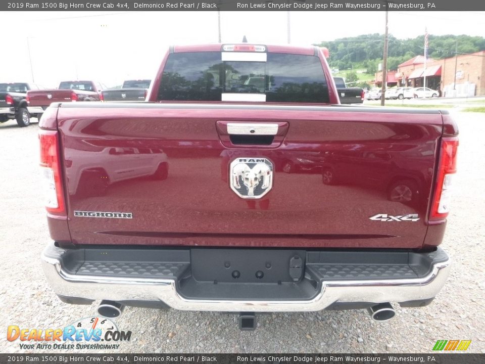 2019 Ram 1500 Big Horn Crew Cab 4x4 Delmonico Red Pearl / Black Photo #4