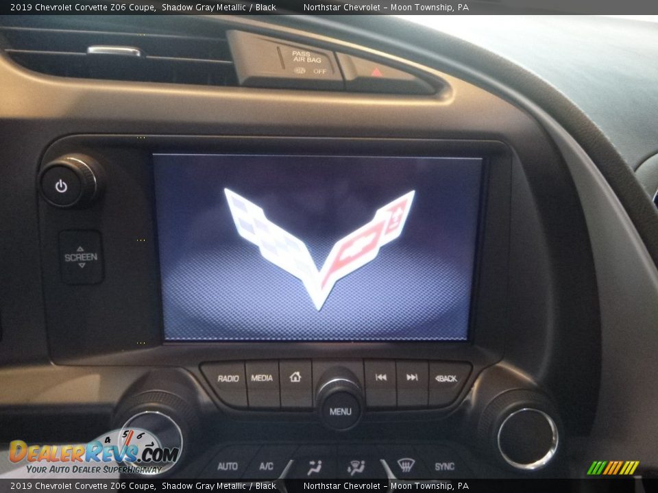 2019 Chevrolet Corvette Z06 Coupe Shadow Gray Metallic / Black Photo #16