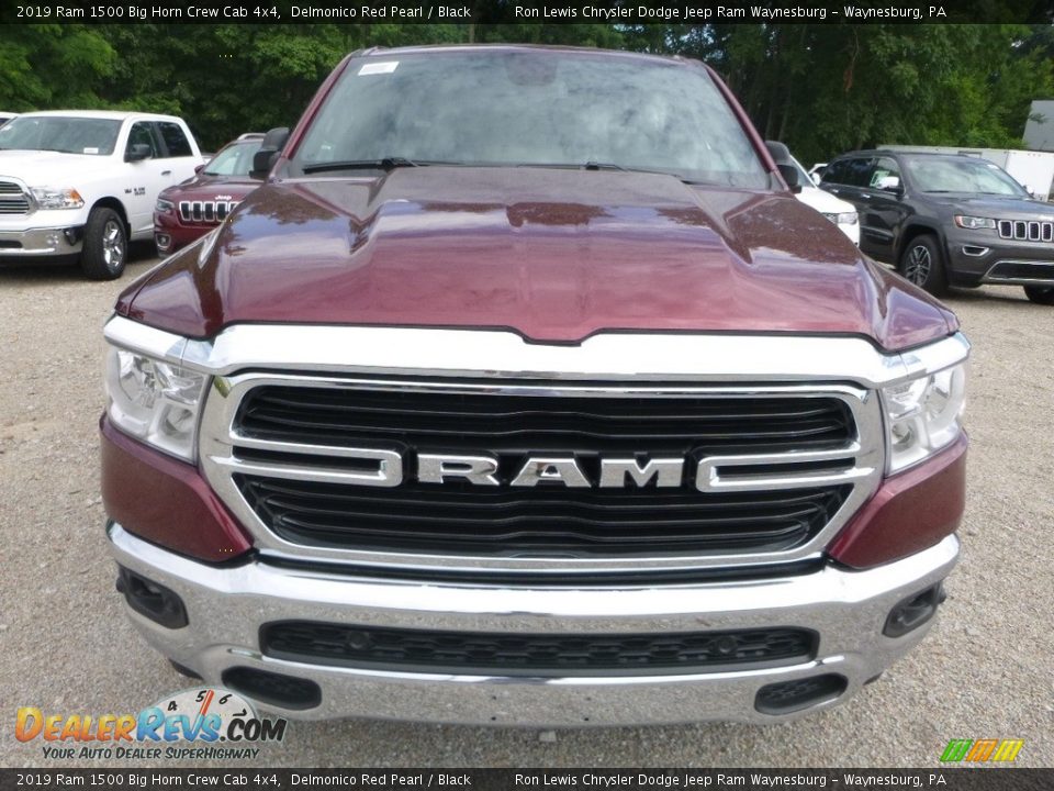 2019 Ram 1500 Big Horn Crew Cab 4x4 Delmonico Red Pearl / Black Photo #9