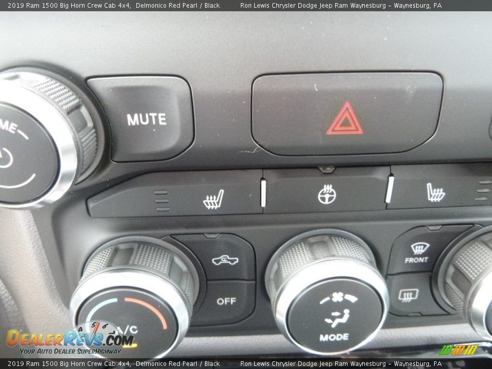 2019 Ram 1500 Big Horn Crew Cab 4x4 Delmonico Red Pearl / Black Photo #17