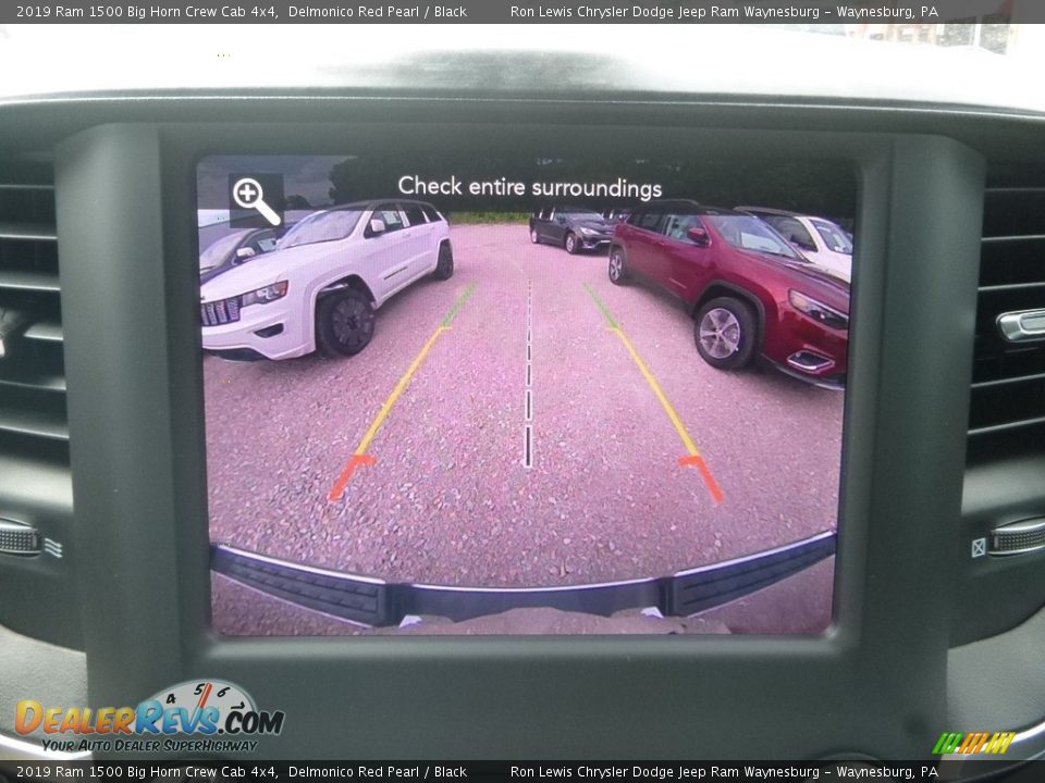 2019 Ram 1500 Big Horn Crew Cab 4x4 Delmonico Red Pearl / Black Photo #18