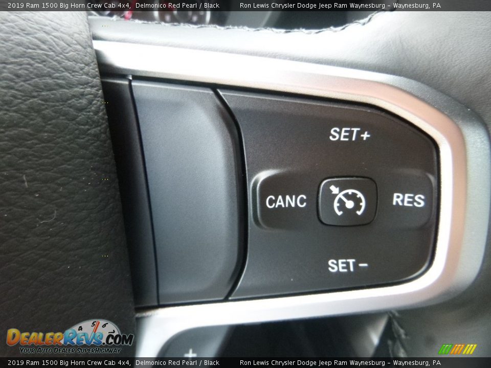 2019 Ram 1500 Big Horn Crew Cab 4x4 Delmonico Red Pearl / Black Photo #19