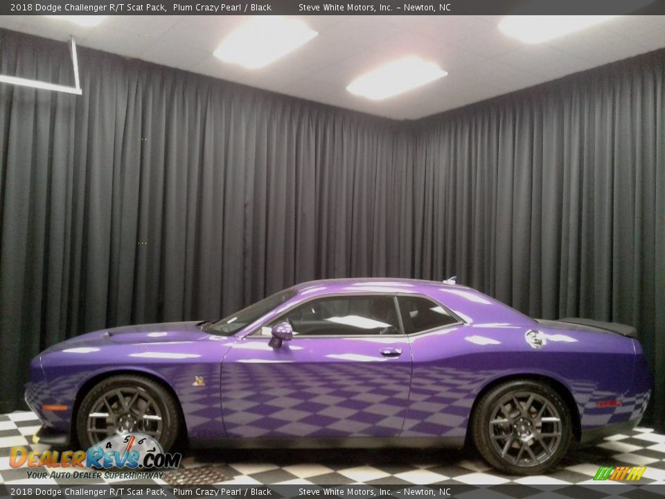 2018 Dodge Challenger R/T Scat Pack Plum Crazy Pearl / Black Photo #1