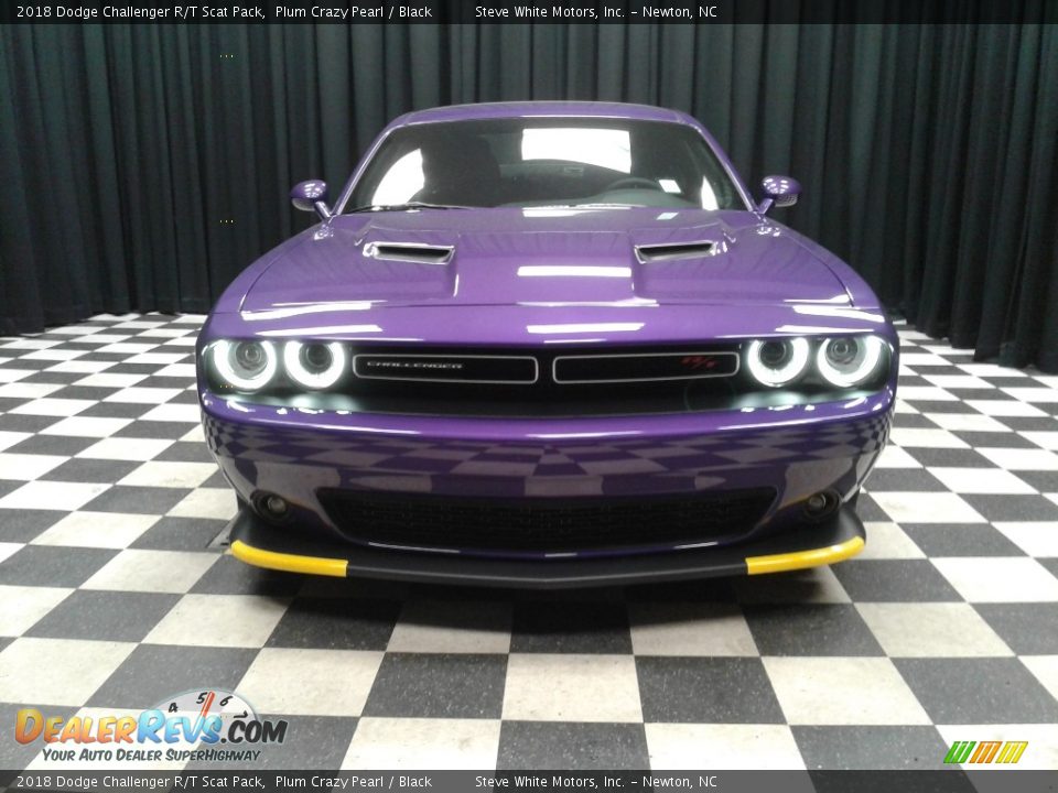 2018 Dodge Challenger R/T Scat Pack Plum Crazy Pearl / Black Photo #3