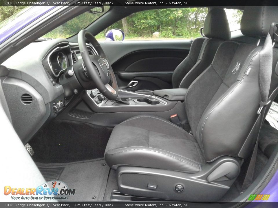 2018 Dodge Challenger R/T Scat Pack Plum Crazy Pearl / Black Photo #10