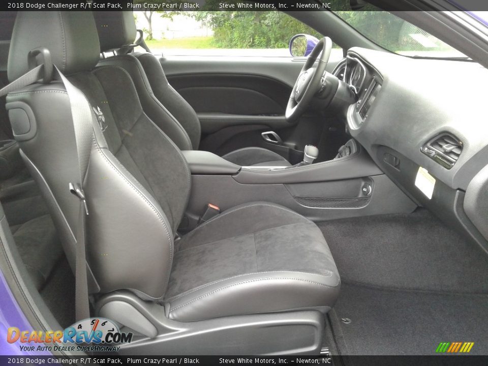 2018 Dodge Challenger R/T Scat Pack Plum Crazy Pearl / Black Photo #14