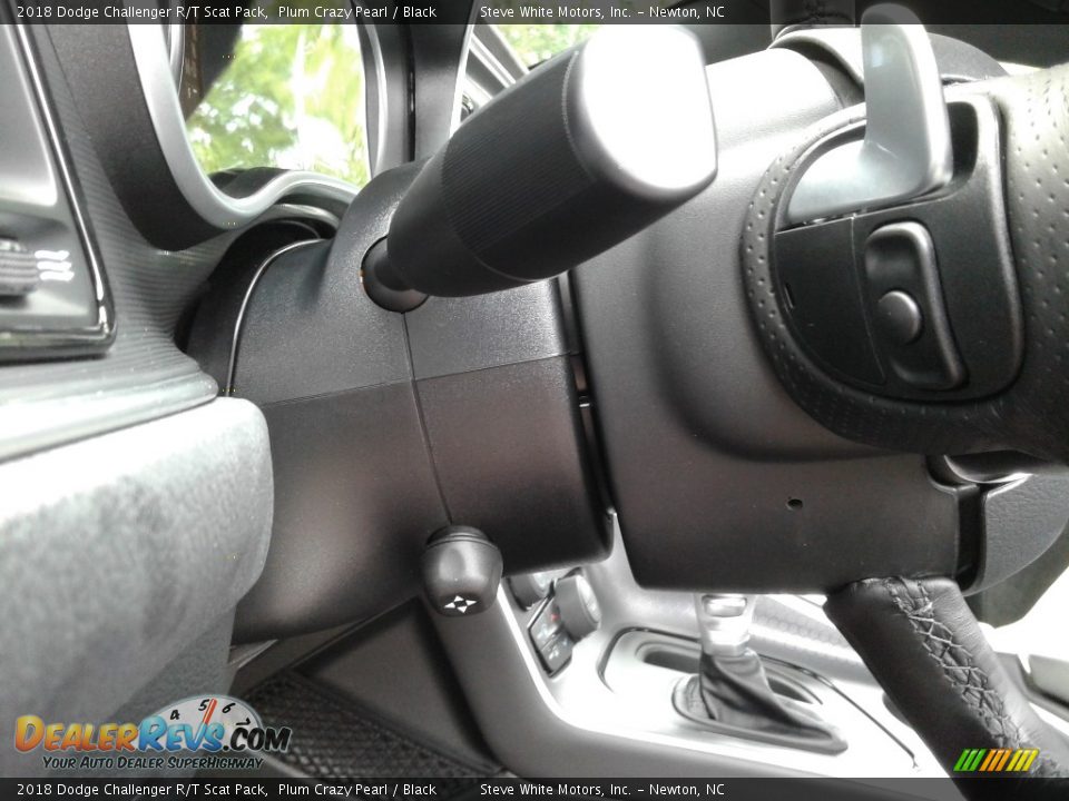 2018 Dodge Challenger R/T Scat Pack Plum Crazy Pearl / Black Photo #15