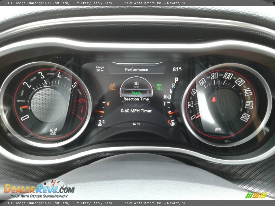 2018 Dodge Challenger R/T Scat Pack Plum Crazy Pearl / Black Photo #19