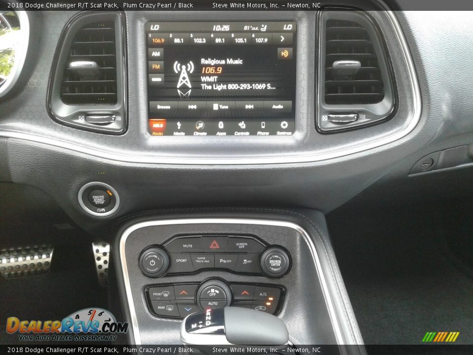 2018 Dodge Challenger R/T Scat Pack Plum Crazy Pearl / Black Photo #20
