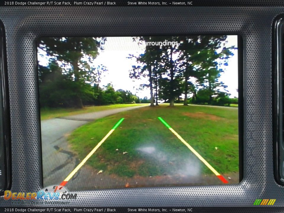 2018 Dodge Challenger R/T Scat Pack Plum Crazy Pearl / Black Photo #22